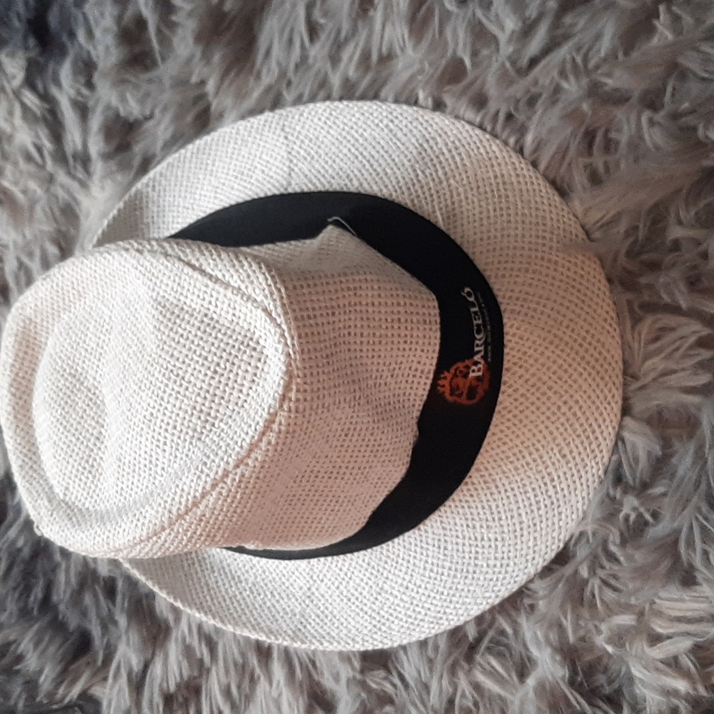 Barcelo straw Fedora Hat
